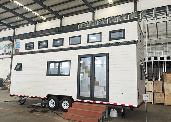 Tiny House On Wheels For United States Luxury Mobile Home With 2 Bedrooms