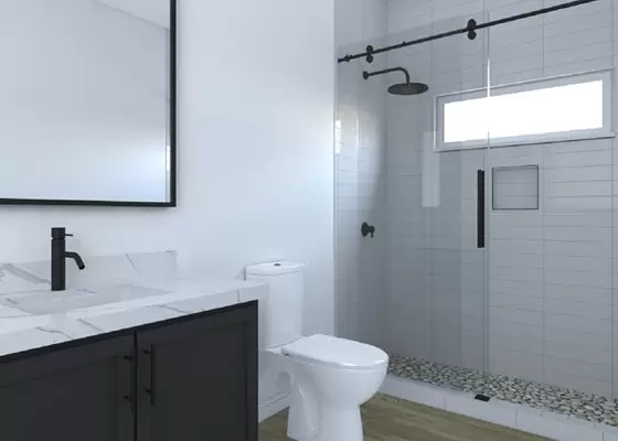 1.5mm Vinyl Flooring Prefab Mobile House Kits AS/NZS 4600 Light Steel Frame