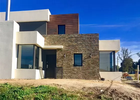 Modern Modular Home | Light Steel Frame Prefab House With Big Windows