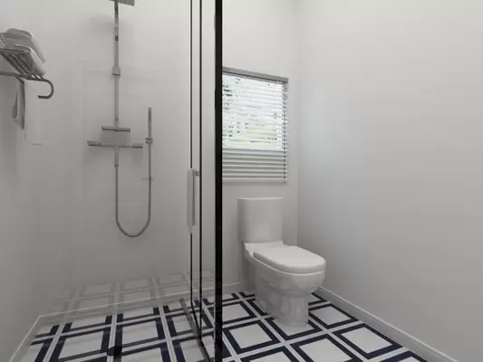 Factory Direct DeepBlue Light Gauge Steel Frame Granny Flat Bungalow Customized Homes House Kits