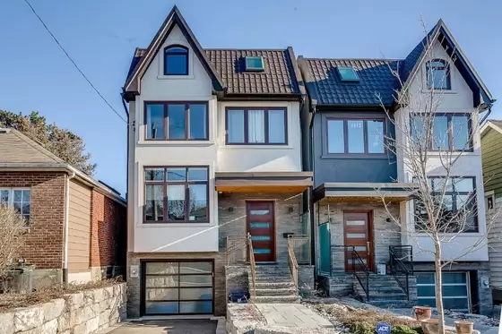 Prefabricated Villa , Luxury Two Storey Light Gauge Steel  integrated house