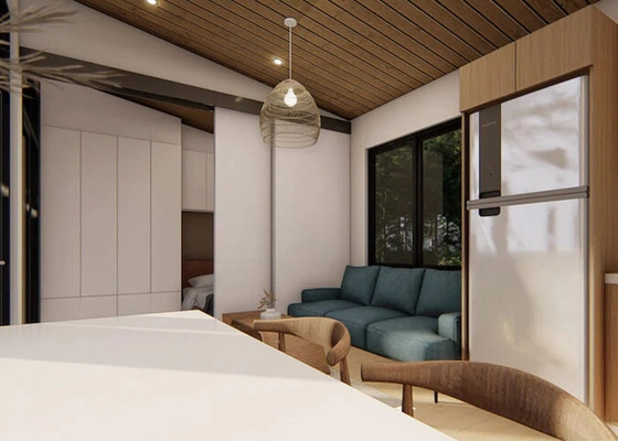 Luxury Prefab Motel Units Moduloar Homes With Light Steel Frame House Kits