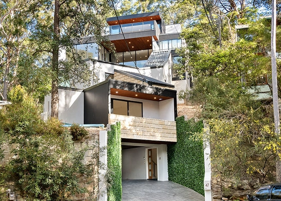 Luxury Design High Quality Prefab Light Steel Frame Five Story Houses Australia/American/EU Standard Homes