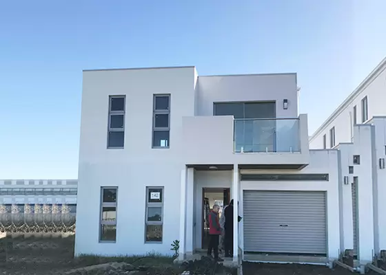 Light Steel Frame Structure Prefab Villa Quick Assembly Insulation Material For Customizable House