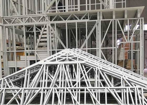 China Commercial Buildings Prefabricated House 2 Storey 5 Bedroom Steel Hosue