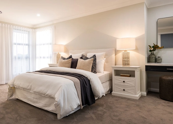 2 Storey Villa House Constructed With Prefabricated Light Steel Framing And Expansive Windows