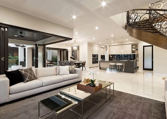 Low Cost Light Steel Frame 2 Story Prefab House Luxury Prefabricated House