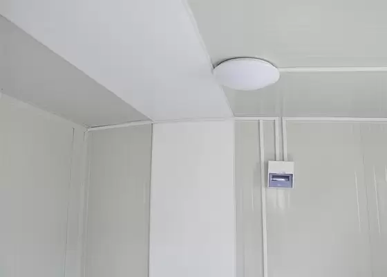 Sandwich Panel White Foldable Emergency Shelter/ Steel Frame Foldable House