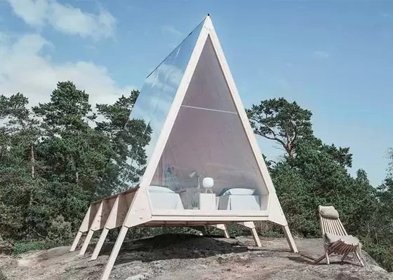 AS/NZS Prefab  A Frame Hosue Studio For Work Holiday Cabain Hotel Unit For Holiday
