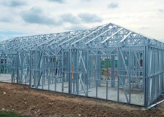 Light Steel Frame Prefab Garden Studio House Kits Cost Saving Small Cabins For Airbnb