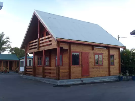 Wooden Sound-Proof Decorate Prefab House Bungalow Resort Australia Standard Luxury Villa