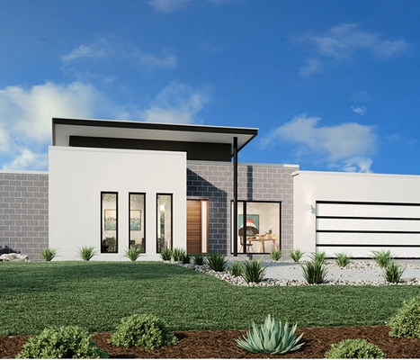 AS / US Modular Single Family Home Modern Design Wooden House Bungalow With Light Steel Frame