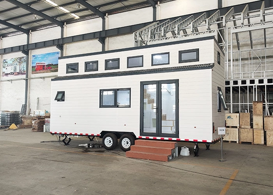 40ft Tiny House With Patio And 2 Bedroom Prefabricated Home Ready To Live In