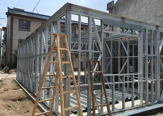 New Modern Prefabricated Homes , Prefab Bungalow Homes With Light Steel Frame