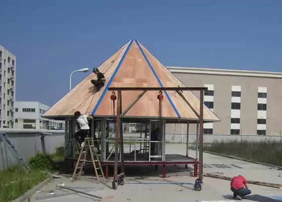 Light Steel White Prefab Bali Bungalow / Medhufushi Island Resort Beach Overwater Bungalow