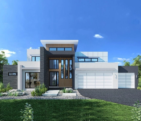 AS / NZS / USA Light Steel Frame House Prefabricated House Kits Prefab Houses