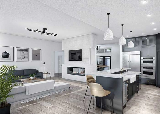 Low Cost Prefabricated House Villas Plan Luxury Prefab Light Steel Frame Hosue