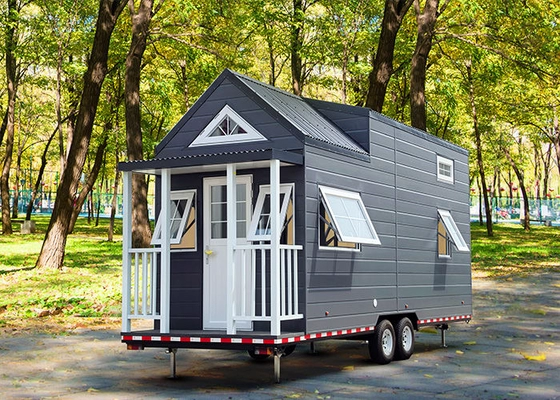 Tiny Prefabricated Mini House Portable Mobile Home Trailer Houses On Wheels