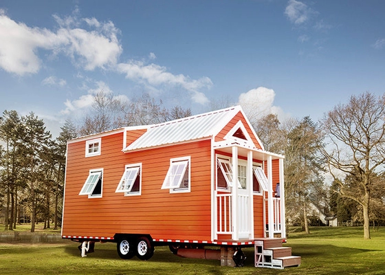 Prefab Luxury Light Gauge Tiny House On Wheels AS Standard Trailer House