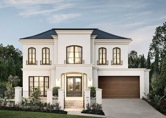 Windproof Prefabricated Light Gauge Steel Stud Framing House Villa AS/NZS/USA Structure Design