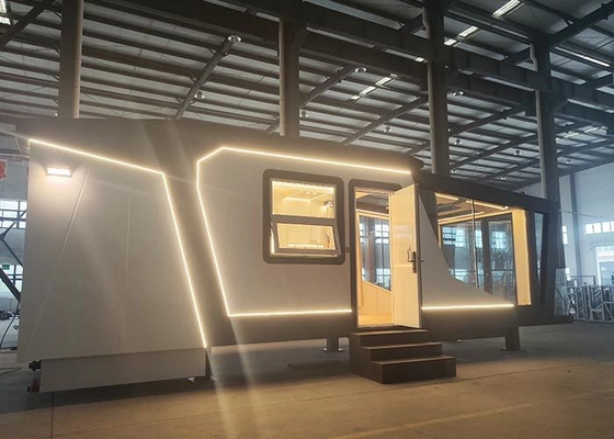 Customized Light Steel Frame House Luxury Tiny House On Wheels And Micro Prefab Cabins