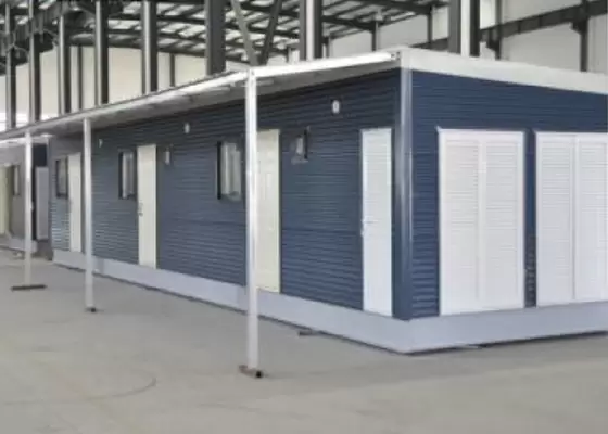 Light Steel Australian Mining Preferred Modern Modular Homes / Big Modular Log Homes