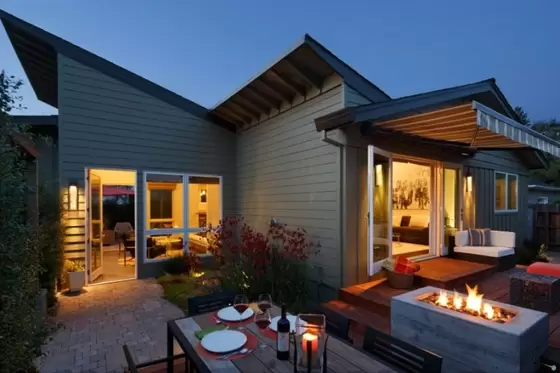 Modern Design Prefab House Kits, Bungalow House, Small house Kits Good On View For Holiday To Live