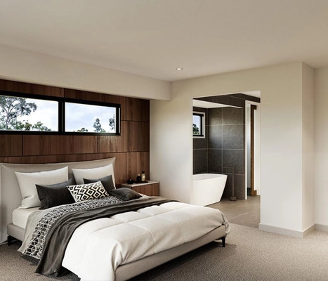 Fast Construction Movable Modern Villa With Light Steel Structure For Luxury Living