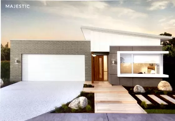 Prefabricated Light Steel Structure Bungalow With Aluminum Alloy / PVC Window