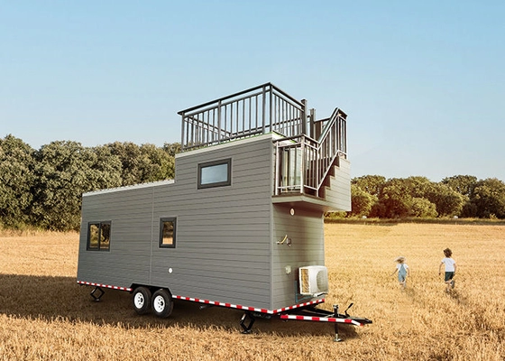 US Stander Eco-Conscious Living And Architectural Ingenuity Prefabricated Tiny House On Wheels
