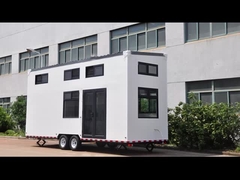 Prefabricated Mini House,Modular Prefabricated Light Steel Structure Tiny House On Wheels