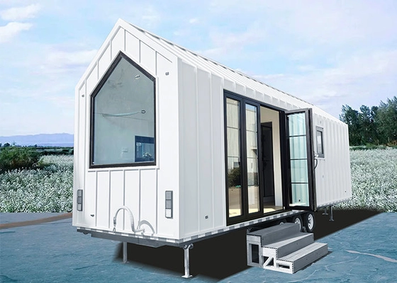 AS / USA Standard Prefabricated Tiny House On Wheels Modular Home
