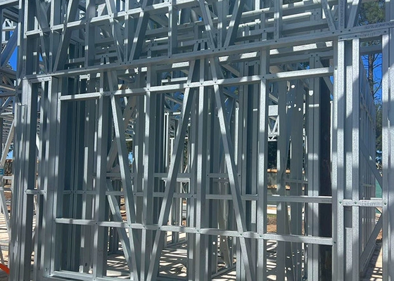 ICC-ES EN 1090 Prefab Modular Bungalows Home With Light Steel House Kits