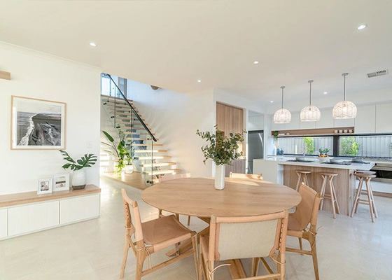 Luxury Villa Real Estate Prefabricated Houses Australian Stander Light Gauge Steel Framing