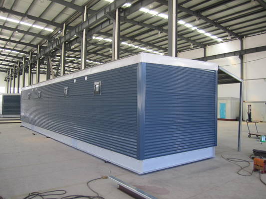 Combination Prefabricated Light Steel Prefab House / Prefab Modular Home Kit