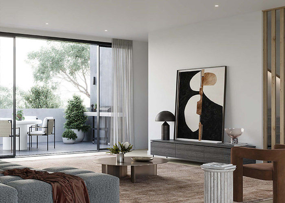 Au / Nzs / USA Standard Prefabricated Building Modular Homes Prefab House Light Steel Structure