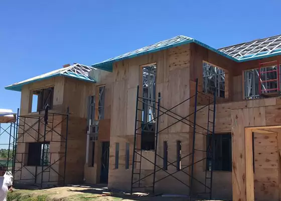 Luxury Prefabricated Villa Home | Light Steel Double-Deck Design With Thermal Insulation Material