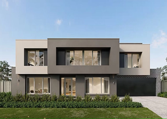 AS4600 Prefabricated 2 Bedroom Luxury Villa Home Kit With Light Steel Frame