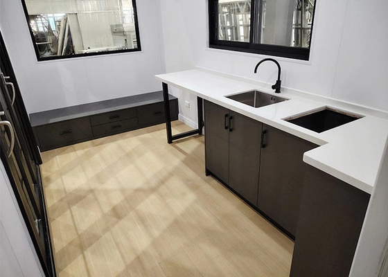 Small Prefab House Modular Home Finished Steel Tiny House On Wheels ReadyTo Ship