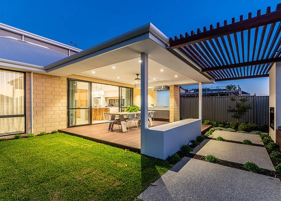 Luxury Villa Real Estate Prefabricated Houses USA Stander Light Gauge Steel Framing ICCES