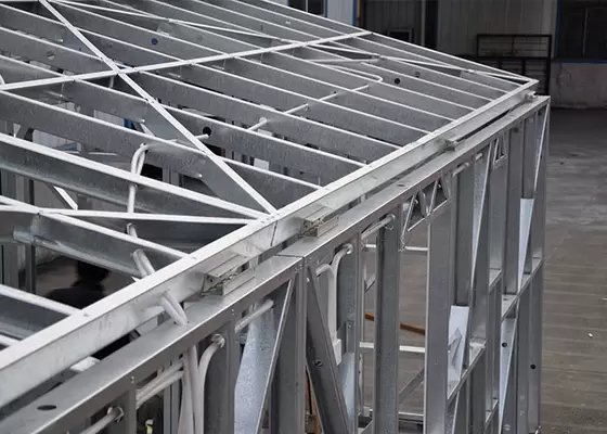 Light Steel Roof Truss Construction Small Bungalow Homes Prefab Bungalow Homes