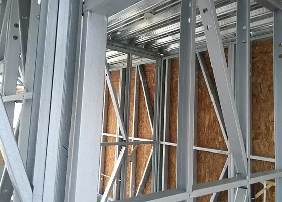 Fireproof Two-Story Prefab Beach Bungalow , Blue Home Beach Bungalows Wooden Bungalow