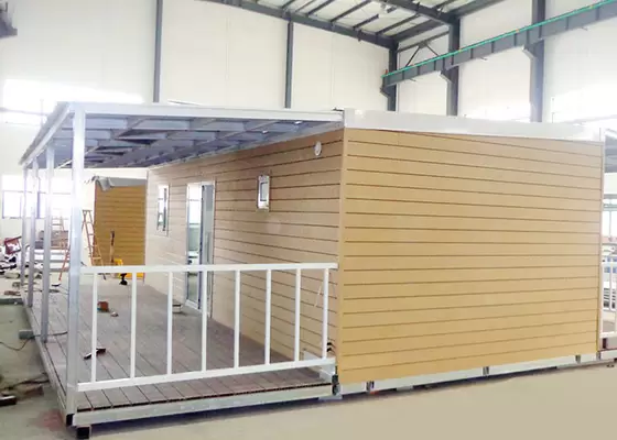 Light Steel Modern Modular Homes Easy And Quick Installation House Yellow Motor Homes