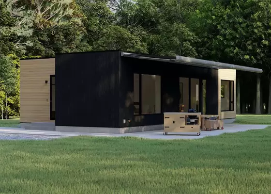 Luxury Contemporary Garden Studios Crane Garden Buildings Prefab Light Steel Bungalow Homes