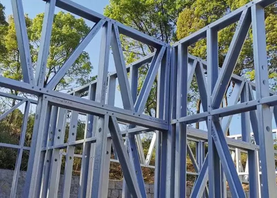 Light Gauge Steel Frame Prefabricated Hotel Multi Family Houses Two Floor Fast Assembly Homes