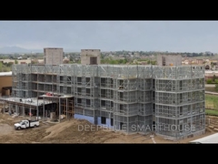 High quality ultra modern prefab homes in light gauge steel frame prefab house luxury villa