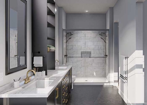 USA Standard Prefab Light Steel Frame House Insulated Mobile Villa Prefabricated Home