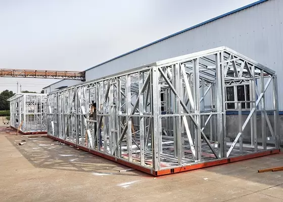 Movable Modular Container Homes Eco Prefab House, Hydroponic Farming steel building homes
