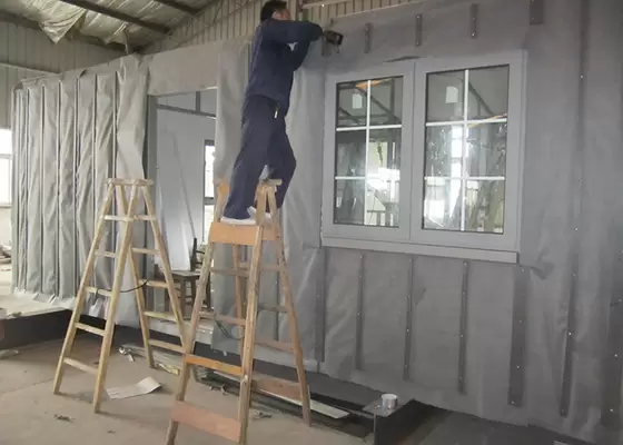 High Insulation Eco Log Cabin Modular Homes , Green Prefab Modular Log Homes