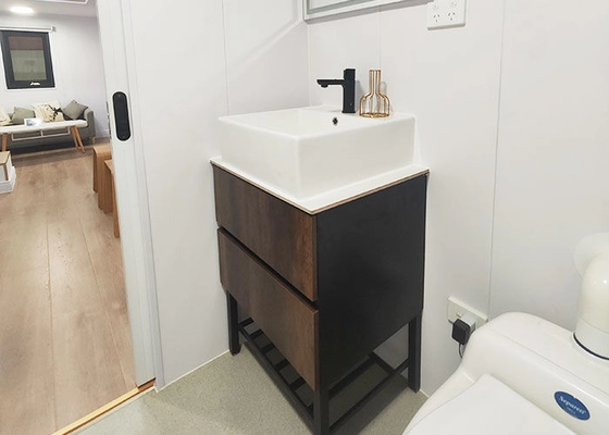 Modern Tiny House With Kitchen And Bathroom Luxury Prefab Tiny Home On Wheels